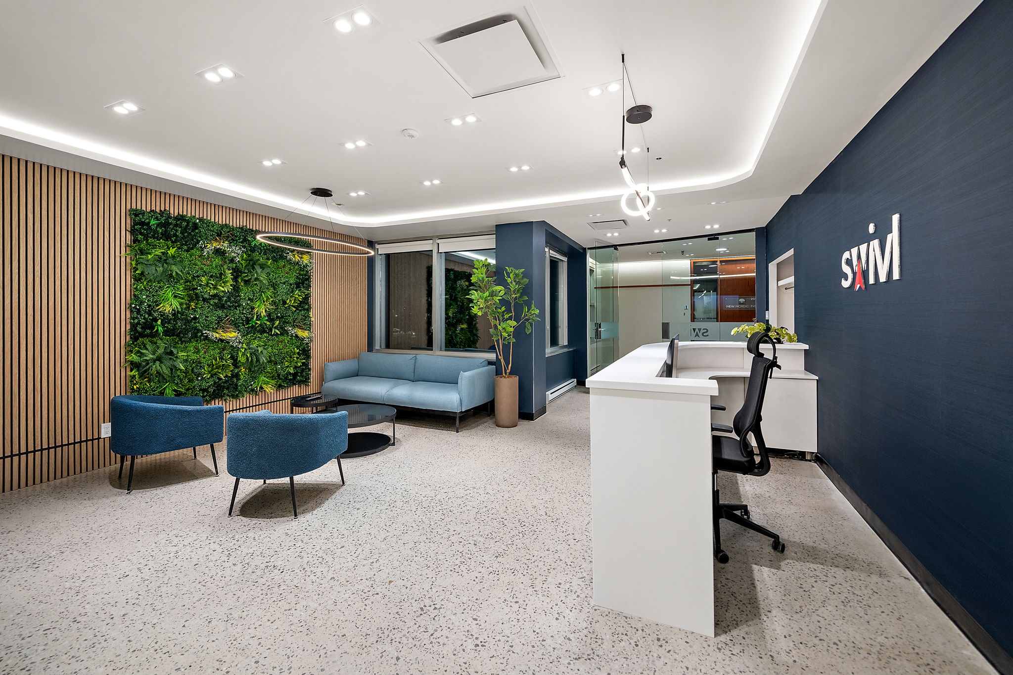 Swivl reception for virtual-office members